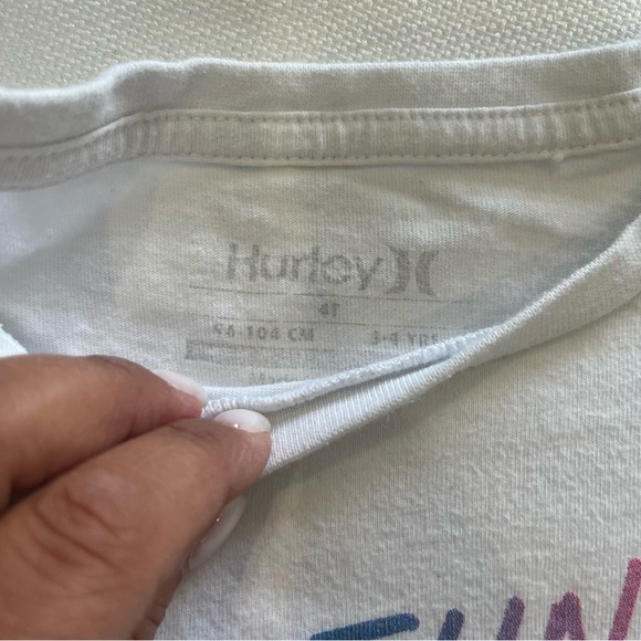 Hurley Toddler Boy's Graphic T-Shirt and Shorts Two-Piece Set 4T - Picture 6 of 6